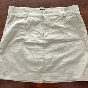 Lee Casual Cream Skort Skirt